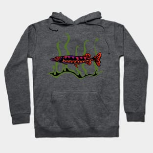 Fish Ojibwe Indigenous WAWEZHI CANADA Hoodie